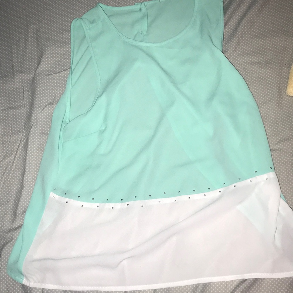 A silky blouse